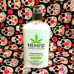 HP🥳 HEMPZ Herbal Whipped Body Créme Triple Moisture Severely Hydrating Lotion